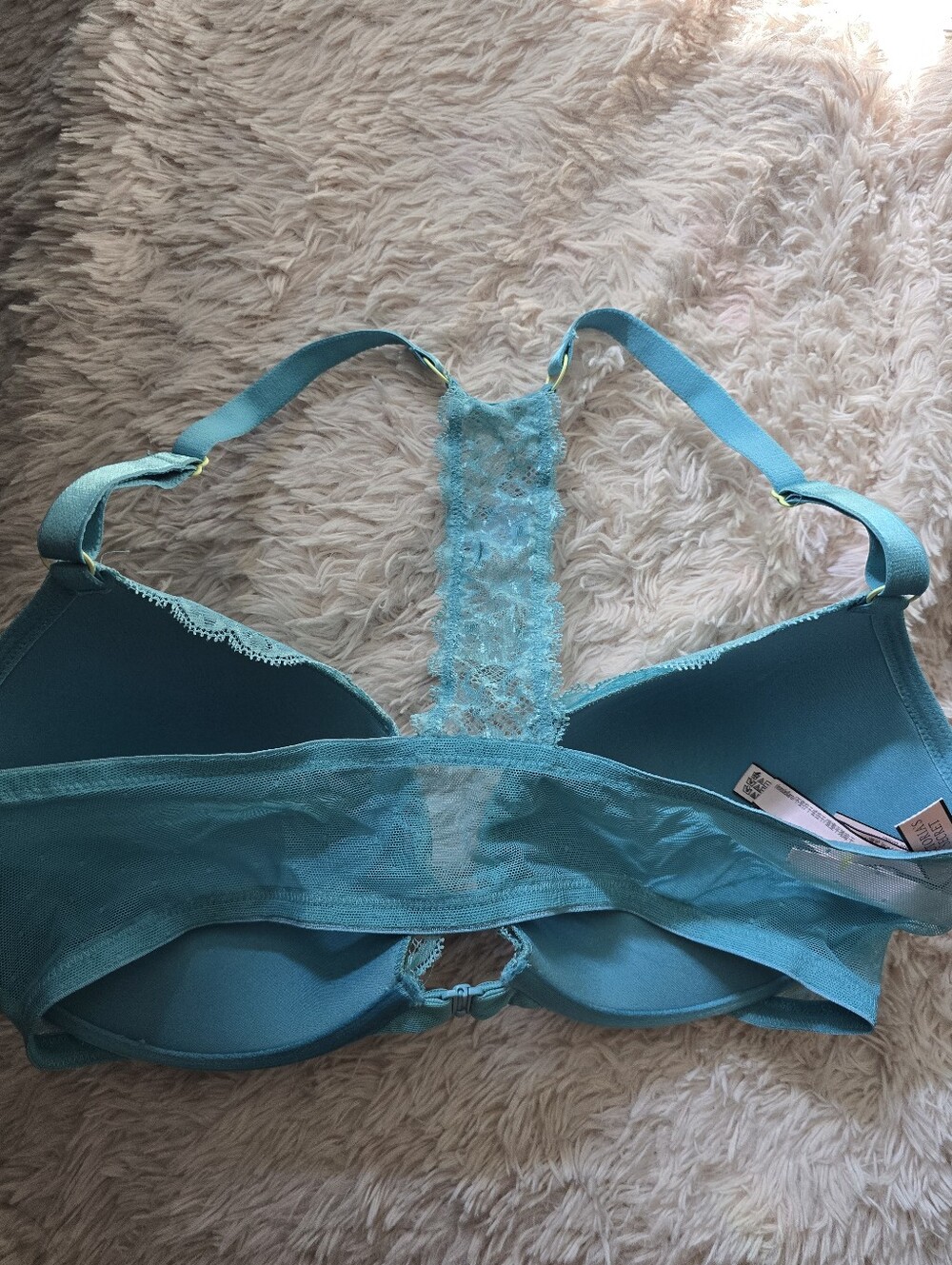 Victoria's Secret Lace Racerback Bra - Picture 2 of 3